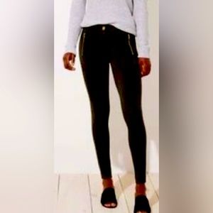 Loft Petites Grey Legging Pants Sz 2